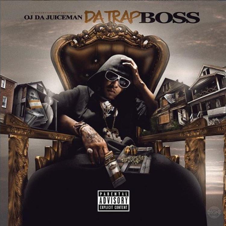 Oj Da Juiceman Da Trap Boss mixtape cover art streaming tracklist